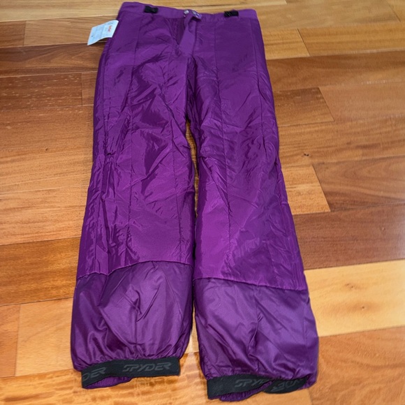 Spyder Kids' Vixen Insulated Ski Snow extendable Pants Size 18 - Picture 5 of 11